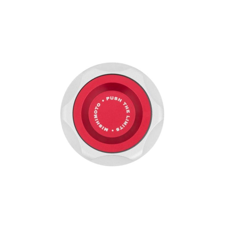 Mishimoto Mitsubishi Oil FIller Cap - Red - SMINKpower Performance Parts MISMMOFC-MITS-RD Mishimoto