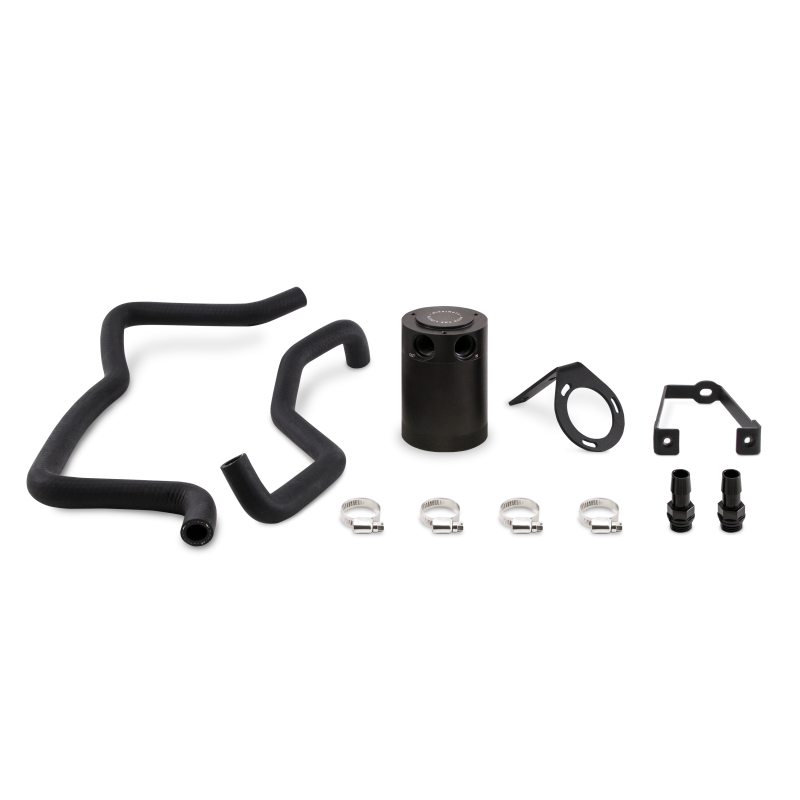 Mishimoto 2015+ Dodge Charger / 2015+ Chrysler 300C 5.7L Direct Fit Oil Catch Can Kit - Black-Oil Catch Cans-Mishimoto-MISMMBCC-MOP57-15PBEBK-SMINKpower Performance Parts