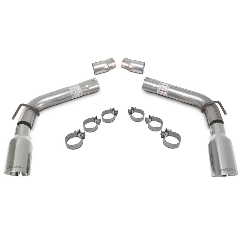 SLP 2010-2015 Chevrolet Camaro 3.6L LoudMouth Axle-Back Exhaust w/ 4in Tips-Axle Back-SLP-SLP31201-SMINKpower Performance Parts