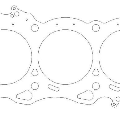 Cometic Nissan VQ35/37 Gen3 97mm Bore .030 inch MLS Head Gasket - Left-Head Gaskets-Cometic Gasket-CGSC4593-030-SMINKpower Performance Parts