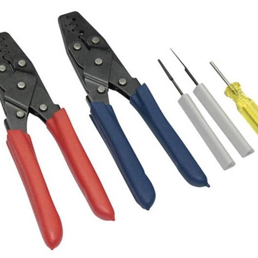 Haltech Dual Crimper Set - Includes 3 Pin Removal Tools - SMINKpower Performance Parts HALHT-070300 Haltech