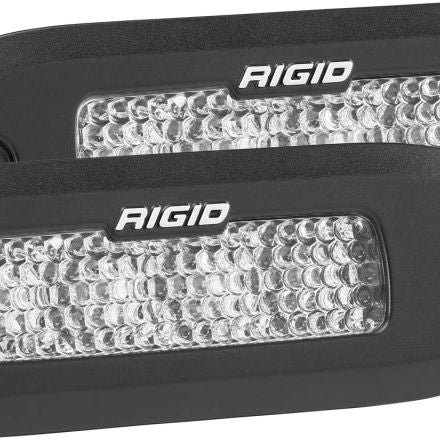 Rigid Industries SRQ - 60 Deg. Lens - White - Flush Mount - Set of 2-Light Bars & Cubes-Rigid Industries-RIG925513-SMINKpower Performance Parts