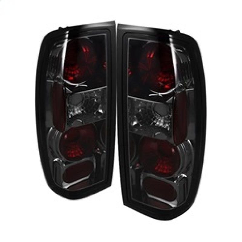 Spyder Nissan Frontier 98-00 Euro Style Tail Lights Smoke ALT-YD-NF98-SM-Tail Lights-SPYDER-SPY5033604-SMINKpower Performance Parts