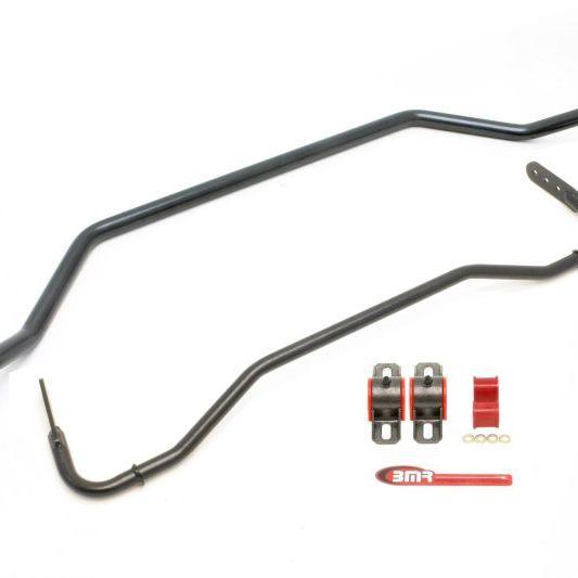 BMR 08-09 Pontiac G8 Front & Rear Sway Bar Kit w/ Bushings - Black Hammertone-Sway Bars-BMR Suspension-BMRSB029H-SMINKpower Performance Parts