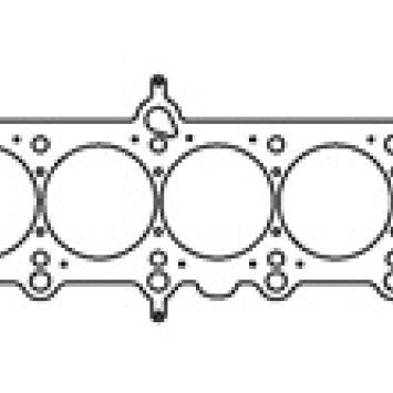 Cometic BMW S50B30/S52B32 US ONLY 87mm .080 inch MLS Head Gasket M3/Z3 92-99-Head Gaskets-Cometic Gasket-CGSC4329-080-SMINKpower Performance Parts