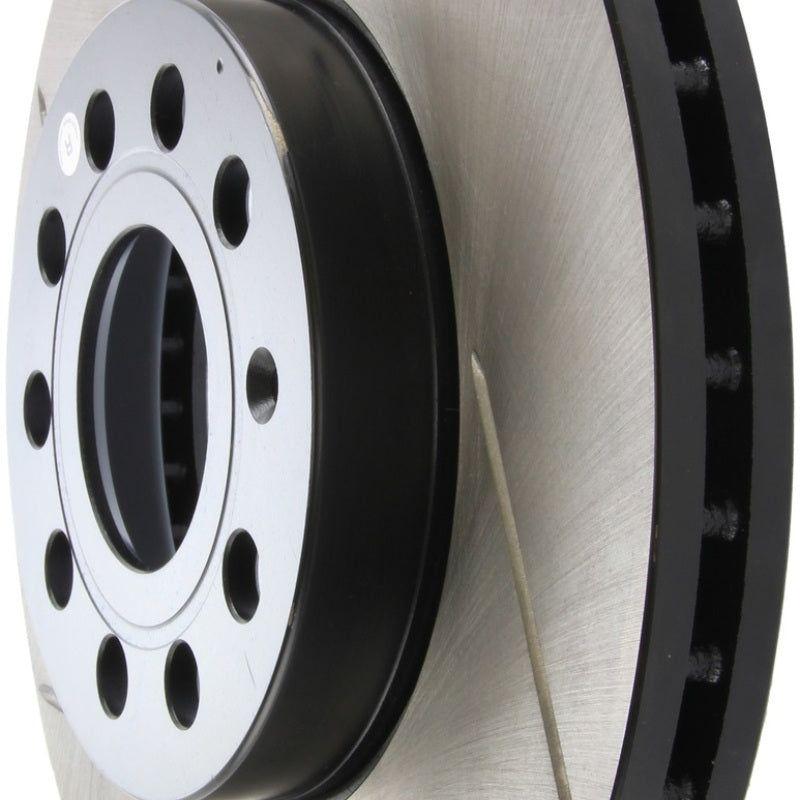 StopTech Power Slot 05-10 VW Jetta (except Wagon) Front Right Slotted Rotor-Brake Rotors - Slotted-Stoptech-STO126.33110SR-SMINKpower Performance Parts