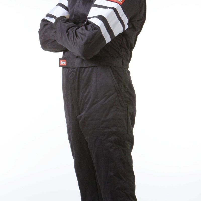 RaceQuip Black SFI-5 Suit - Large-Racing Suits-Racequip-RQP120005-SMINKpower Performance Parts