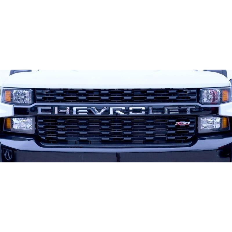 Putco 19-20 Chevy Silverado LD - Grille Letters - Stainless Steel Chevrolet Letters - SMINKpower Performance Parts PUT55552GM Putco