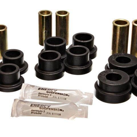 Energy Suspension 64-75 BMW 2002 Black Front Control Arm Bushing Set-Bushing Kits-Energy Suspension-ENG12.3101G-SMINKpower Performance Parts