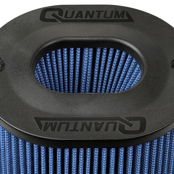 aFe Quantum Pro-5 R Air Filter Inverted Top - 5in Flange x 9in Height - Oiled P5R - SMINKpower Performance Parts AFE23-91129 aFe