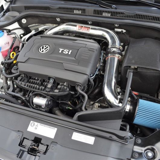 Injen 14-18 VW MKVI (MK6) Jetta GLI 1.8L Turbo TSI Polished Short Ram Intake w/MR Tech & Heat Shield-Cold Air Intakes-Injen-INJSP3077P-SMINKpower Performance Parts