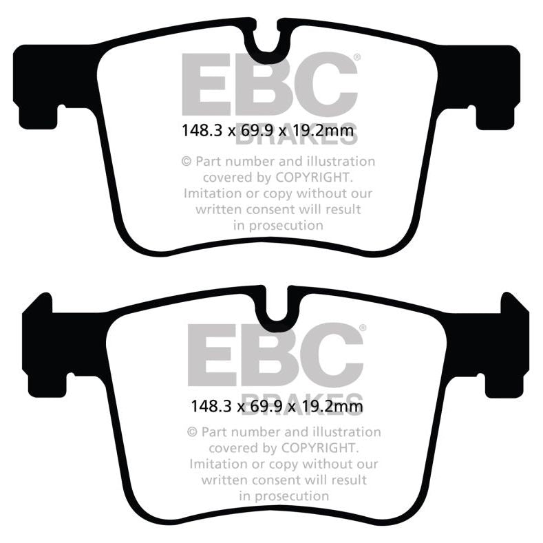 EBC 11+ BMW X3 2.0 Turbo (F25) Redstuff Front Brake Pads-Brake Pads - Performance-EBC-EBCDP32105C-SMINKpower Performance Parts