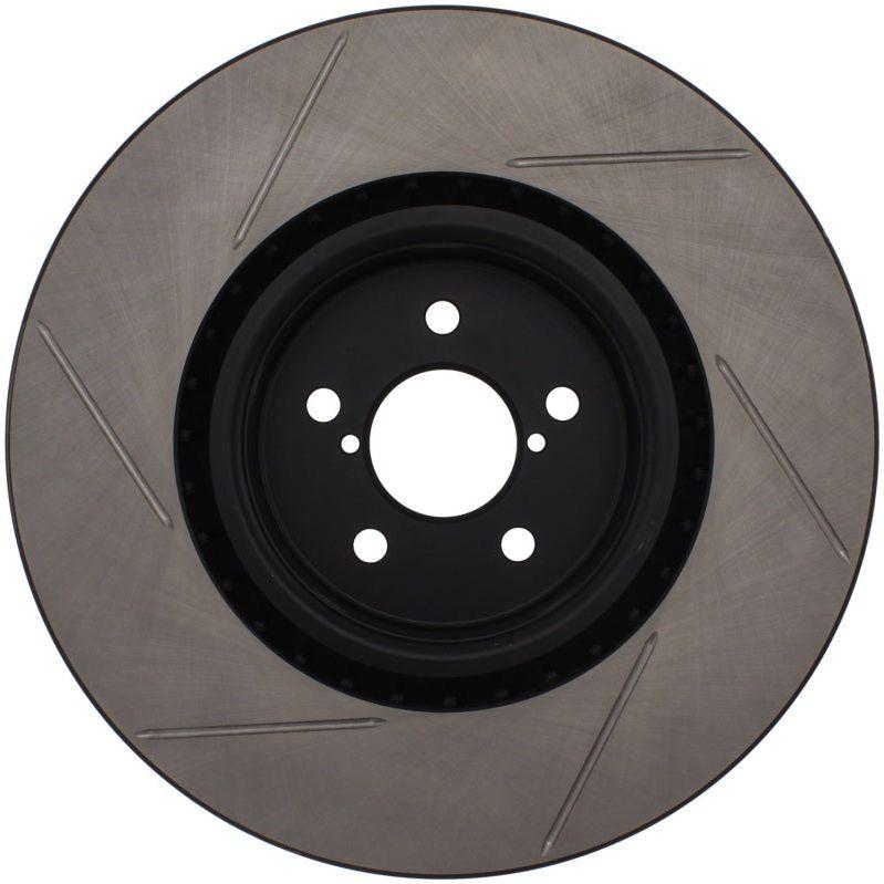 StopTech Power Slot 04 STi Front Left SportStop Slotted Rotor-Brake Rotors - Slotted-Stoptech-STO126.47019SL-SMINKpower Performance Parts