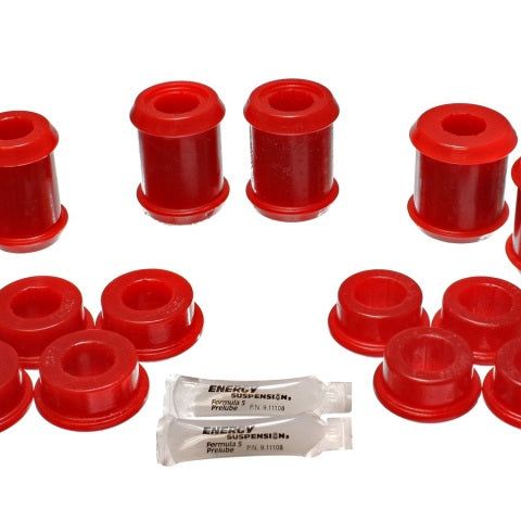 Energy Suspension 04-09 Cadillac XLR/XLR-V / 97-12 Corvette Red Rear End C/A Bushing Set-Bushing Kits-Energy Suspension-ENG3.3177R-SMINKpower Performance Parts