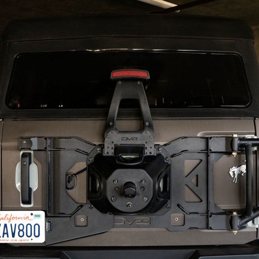 DV8 21-22 Ford Bronco 3rd Brake Light Extension Bracket - SMINKpower Performance Parts DVEABBR-02 DV8 Offroad