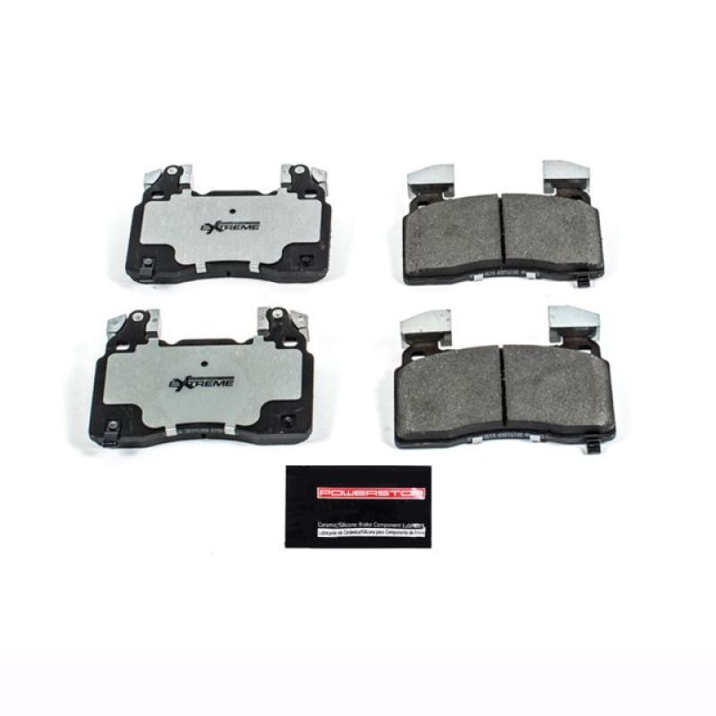 Power Stop 15-19 Cadillac CTS Front Z26 Extreme Street Brake Pads w/Hardware-Brake Pads - Performance-PowerStop-PSBZ26-1474A-SMINKpower Performance Parts