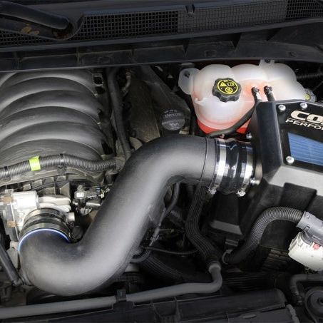 Corsa 2019+ Chevrolet Silverado 6.2L V8 1500 Closed Box Air Intake With MaxFlow 5 Oiled Filter-Cold Air Intakes-CORSA Performance-COR45954-SMINKpower Performance Parts