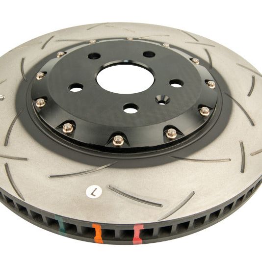 DBA 09-14 Cadillac CTS-V / 12-14 Chevy Camaro ZL1 - T3 5000 Series Slotted Left Front Rotor-Brake Rotors - 2 Piece-DBA-DBA52608BLKLS-SMINKpower Performance Parts