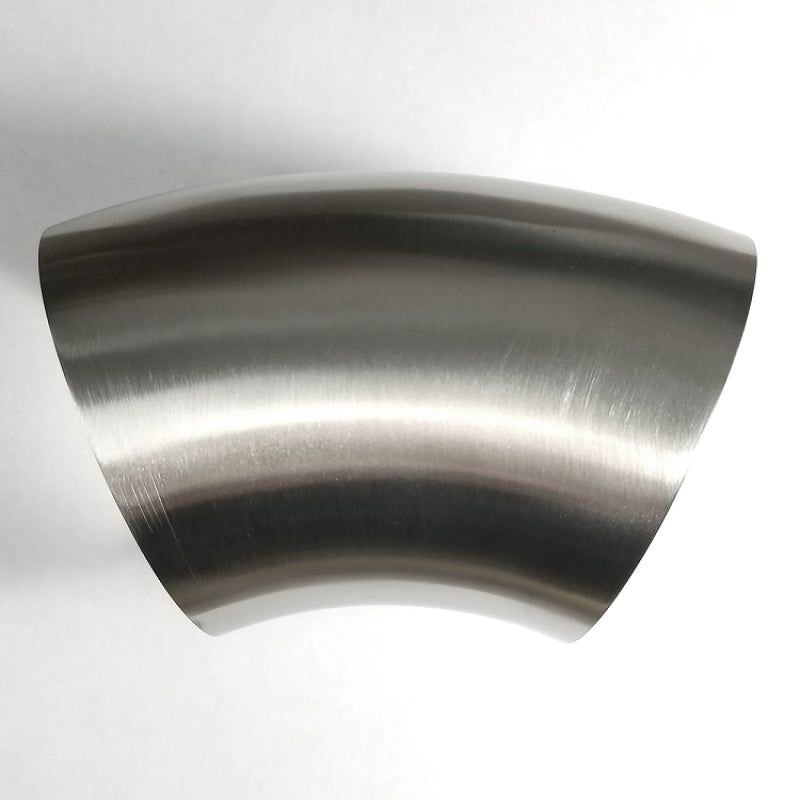 Stainless Bros 2.50in Diameter 1.5D / 3.75in CLR 45 Degree Bend No Leg Mandrel Bend-Steel Tubing-Stainless Bros-STB601-06326-3150-SMINKpower Performance Parts