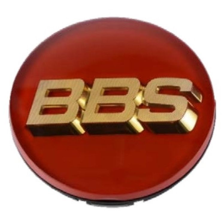 BBS Center Cap 56mm Red/Gold (56.24.012)