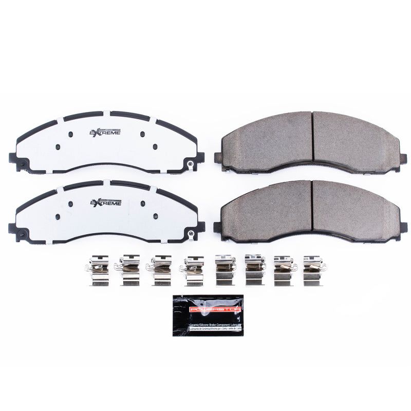Power Stop 17-19 Ford F-450 Super Duty Rear Z36 Truck & Tow Brake Pads w/Hardware - SMINKpower Performance Parts PSBZ36-2018A PowerStop