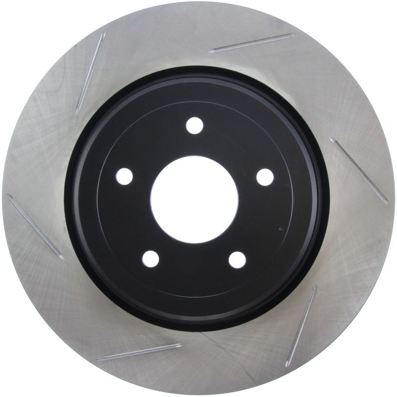 StopTech Power Slot 06-10 Chevrolet Corvette Rear Right Slotted Rotor-Brake Rotors - Slotted-Stoptech-STO126.62103SR-SMINKpower Performance Parts