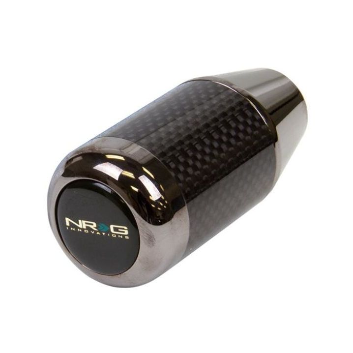 NRG Universal Fatboy Style Shift Knob w/Carbon Fiber Ring-Shift Knobs-NRG-NRGSK-400BC-SMINKpower Performance Parts