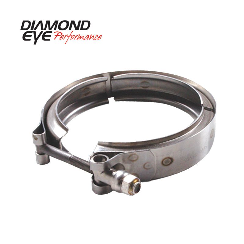 Diamond Eye CLAMP V 4in FITS HX40 PIPE-Clamps-Diamond Eye Performance-DEPVC400HX40-SMINKpower Performance Parts