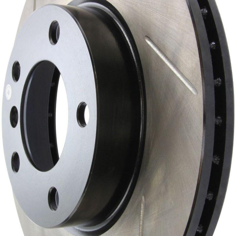 StopTech Power Slot 96-02 BMW Z3 / 03-01/06 Z4 (E86) / 3 Series Front Left SportStop Slotted Rotor-Brake Rotors - Slotted-Stoptech-STO126.34029SL-SMINKpower Performance Parts