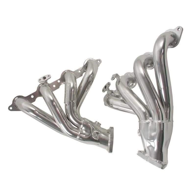 BBK 97-99 Corvette C5 LS1 Shorty Tuned Length Exhaust Headers - 1-3/4 Silver Ceramic - SMINKpower Performance Parts BBK40000 BBK