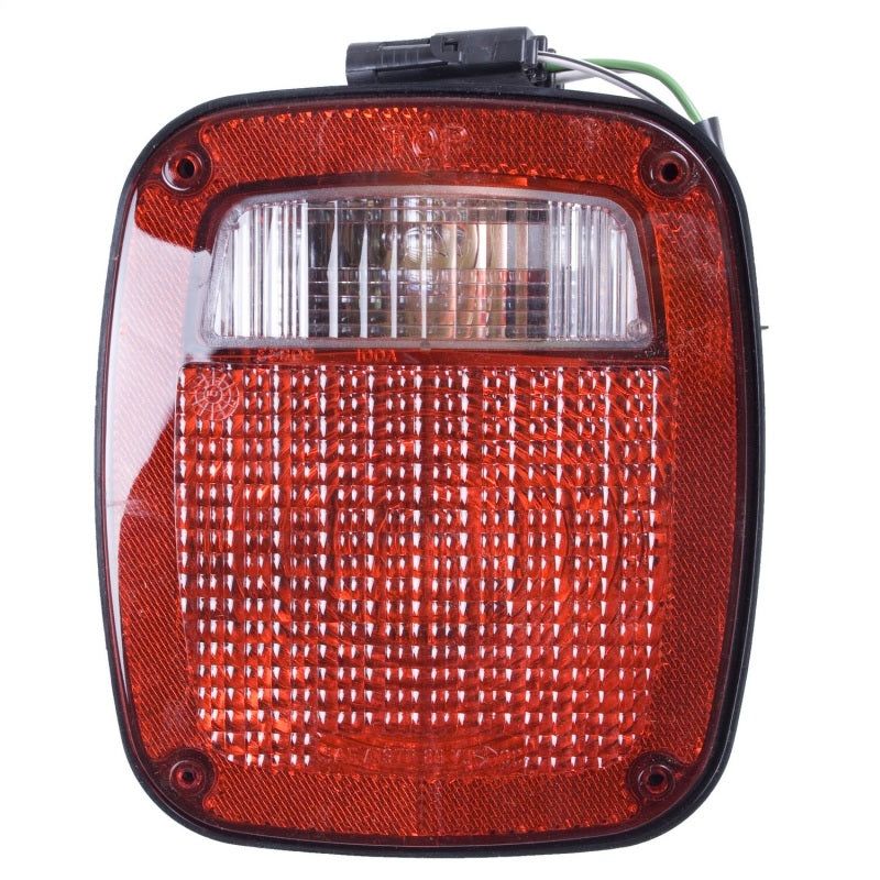 Omix Left Black Tail Lamp 91-97 Jeep YJ TJ Wrangler - SMINKpower Performance Parts OMI12403.13 OMIX