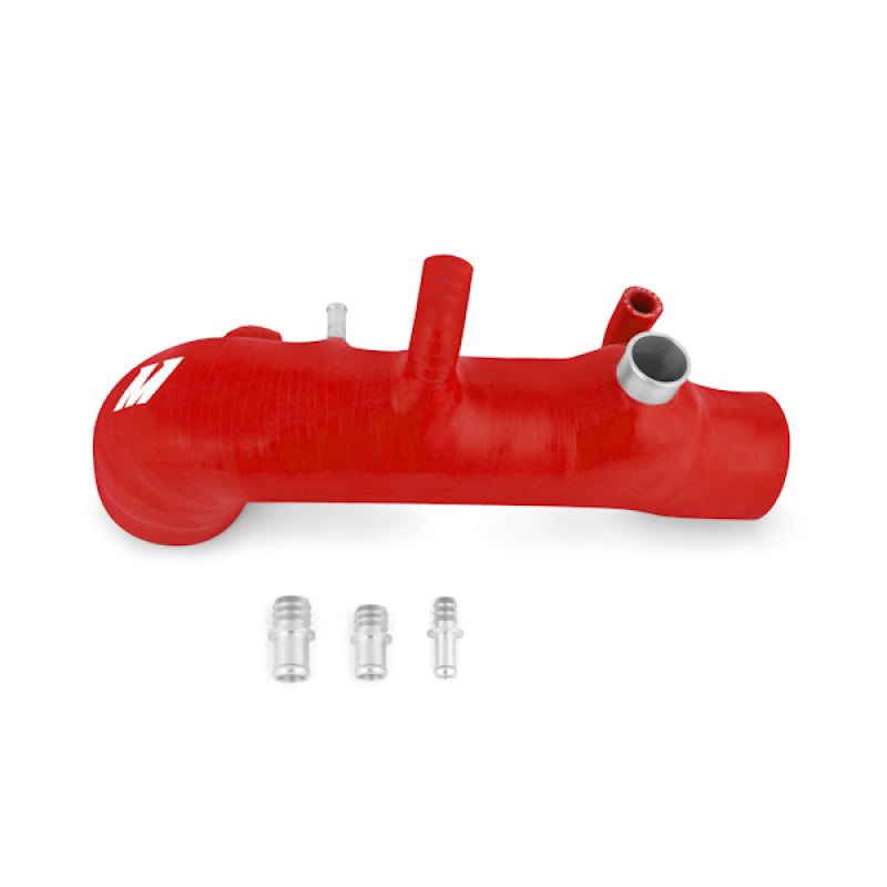 Mishimoto 01-07 Subaru WRX / WRX STI Red Silicone Induction Hose-Air Intake Components-Mishimoto-MISMMHOSE-SUB-IHRD-SMINKpower Performance Parts