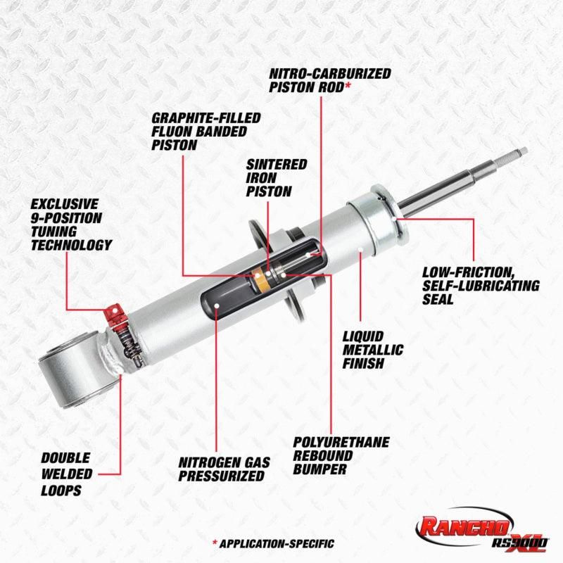 Rancho 07-13 Chevrolet Avalanche Front RS9000XL Strut - SMINKpower Performance Parts RHORS999784 Rancho