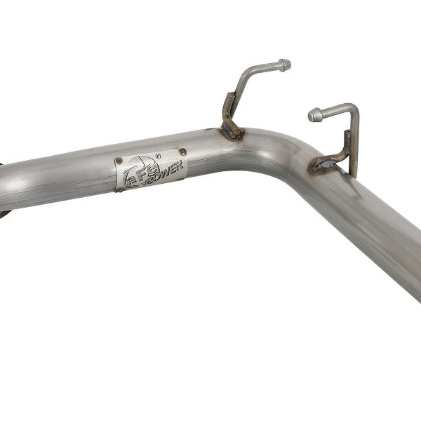 AFE FIAT 124 Spider I4-1.4L (t) Mach Force-Xp 2-1/2 In 304 Stainless Steel Axle-Back Exhaust - SMINKpower Performance Parts AFE49-36901 aFe