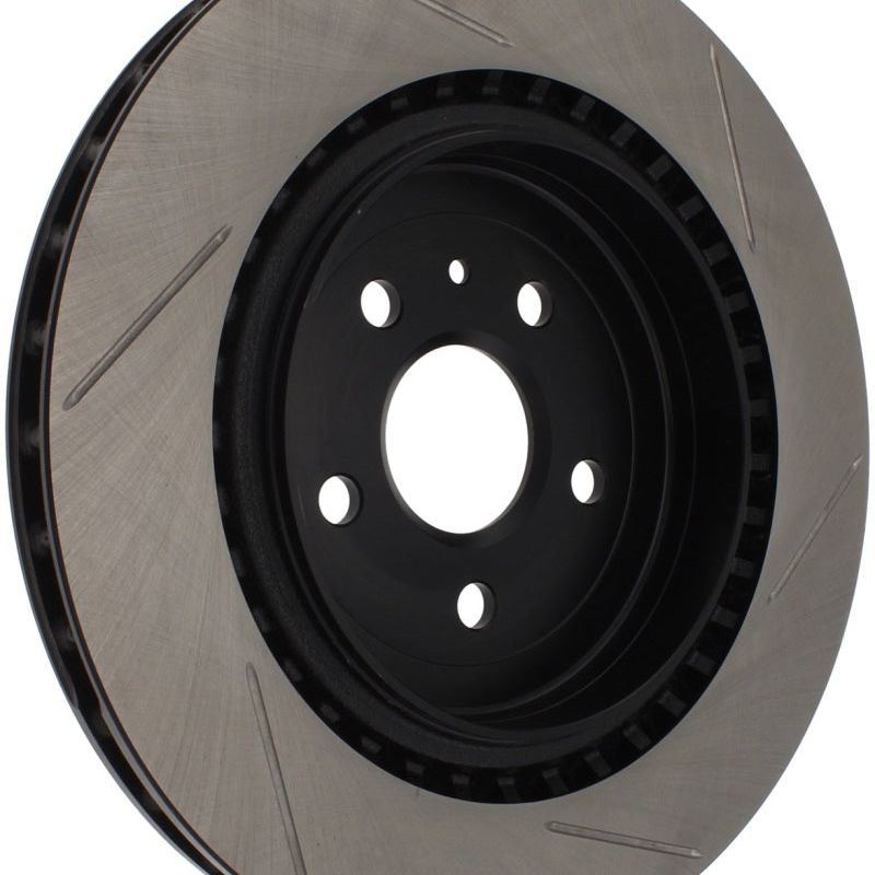 StopTech Power Slot 10 Camaro SS 8cyl Rear Right Slotted Rotor-Brake Rotors - Slotted-Stoptech-STO126.62119SR-SMINKpower Performance Parts