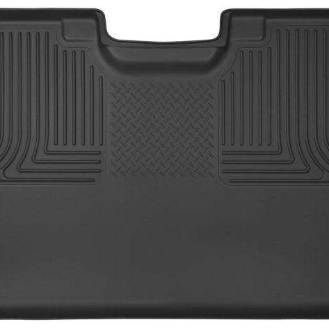 Husky Liners 15-23 Ford F-150 SuperCrew Cab WeatherBeater Black 2nd Seat Floor Liner-Floor Mats - Rubber-Husky Liners-HSL19371-SMINKpower Performance Parts