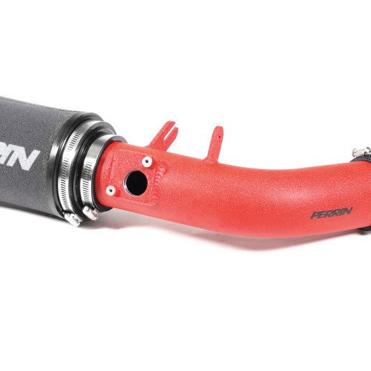 Perrin 08-14 WRX / 08-17 STI Red Cold Air Intake (Will Not Fit 2018 STI)-Cold Air Intakes-Perrin Performance-PERPSP-INT-322RD-SMINKpower Performance Parts