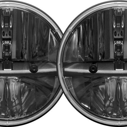 Rigid Industries 7in Round Headlights Non JK - Set of 2 - SMINKpower Performance Parts RIG55009 Rigid Industries