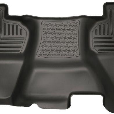 Husky Liners 14 Chevrolet Silverado/14 GMC Sierra 1500 Weatherbeater Black 2nd Seat Floor Liner-Floor Mats - Rubber-Husky Liners-HSL19241-SMINKpower Performance Parts