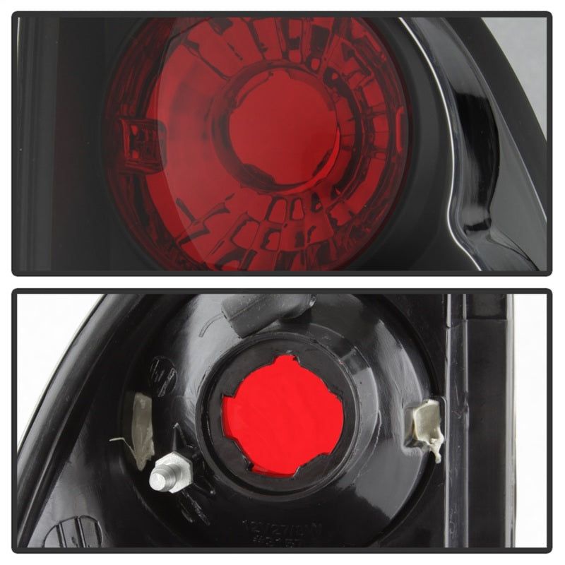 Spyder Toyota Tacoma 05-15 Euro Style Tail Lights Black ALT-YD-TT05-BK-Tail Lights-SPYDER-SPY5007896-SMINKpower Performance Parts