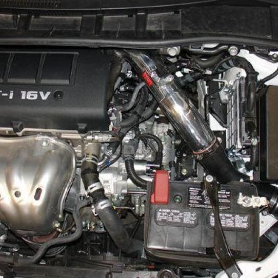 Injen 2009 Corolla XRS 2.4L 4 Cyl. Polished Cold Air Intake - SMINKpower Performance Parts INJSP2078P Injen