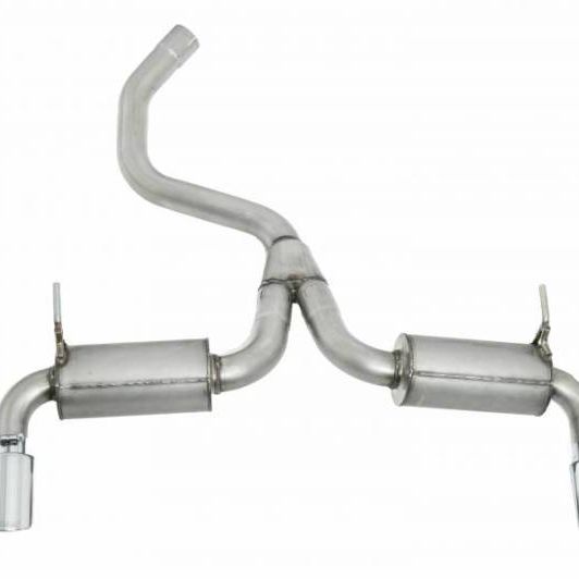 Gibson 14-20 Jeep Cherokee 3.2L 2.5in/2.25in Cat-Back Dual Split Exhaust - Stainless-Catback-Gibson-GIB617208-SMINKpower Performance Parts