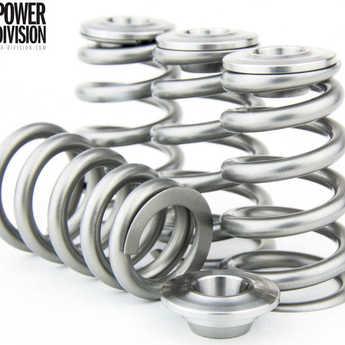 GSC P-D Toyota 3SGTE Conical Valve Spring and Ti Retainer Kit (Use w/ Shim Over/Shimless Bucket)-Valve Springs, Retainers-GSC Power Division-GSC5067-SMINKpower Performance Parts