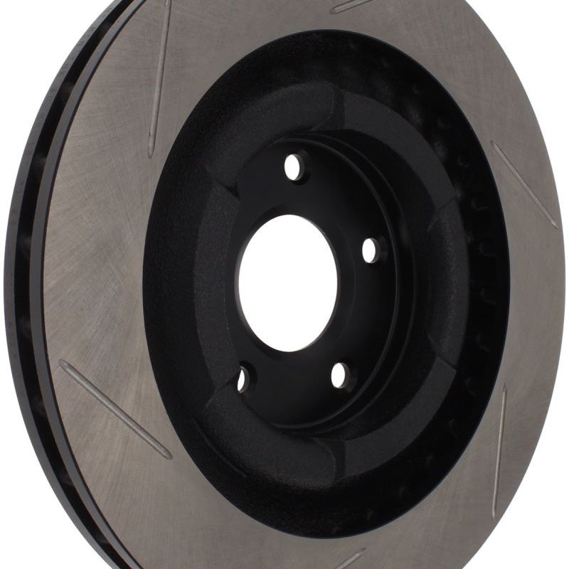 StopTech Power Slot 06-10 Chevrolet Corvette Front Right Slotted Rotor-Brake Rotors - Slotted-Stoptech-STO126.62102SR-SMINKpower Performance Parts
