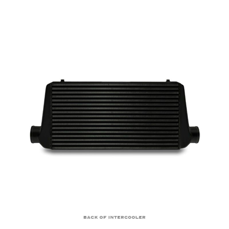 Mishimoto Universal Black R Line Intercooler Overall Size: 31x12x4 Core Size: 24x12x4 Inlet / Outlet-Intercoolers-Mishimoto-MISMMINT-URB-SMINKpower Performance Parts