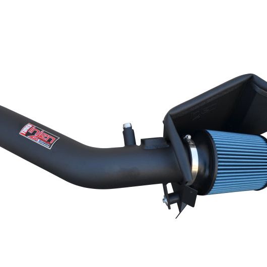 Injen 12-13 BMW 335i (N55) 3.0L L6 (turbo) AUTO TRANS ONLY Wrinkle Black Short Ram Intake w/ MR Tech-Cold Air Intakes-Injen-INJSP1128WB-SMINKpower Performance Parts