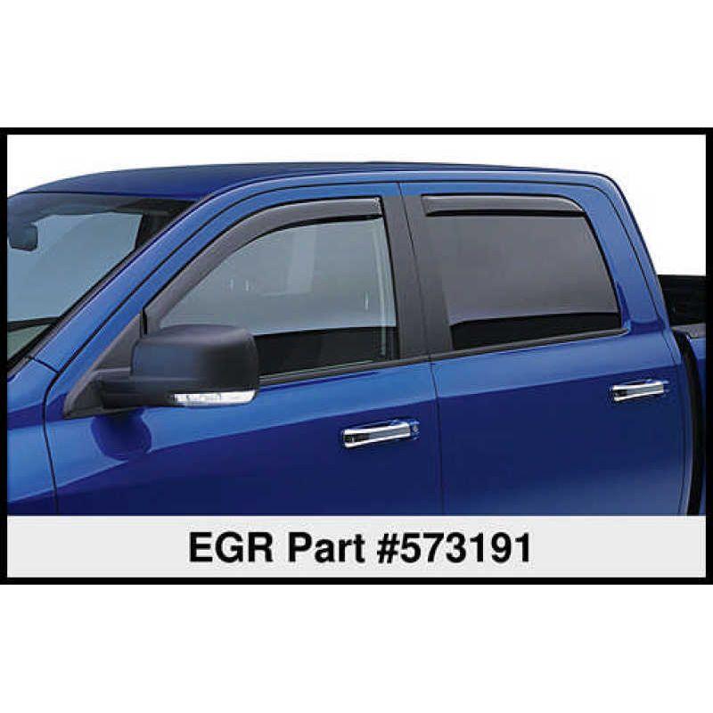 EGR 04+ Ford F/S Pickup / 06+ Lincoln MK LT In-Channel Window Visors - Set of 4 (573191) - SMINKpower Performance Parts EGR573191 EGR