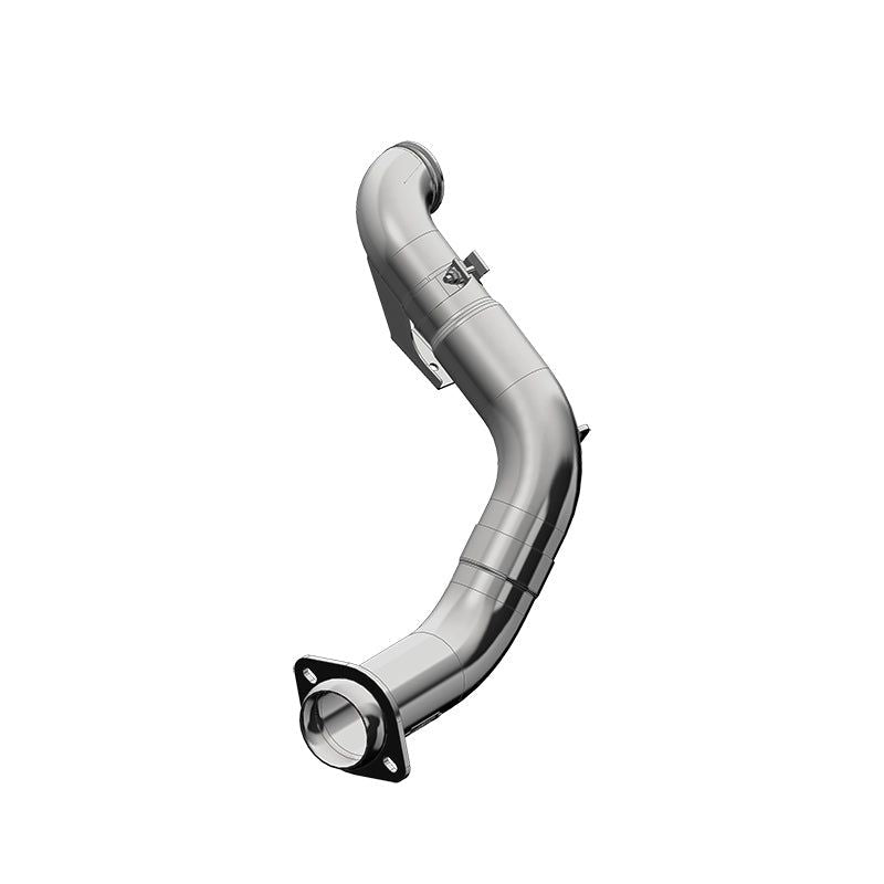 MBRP 2015 Ford 6.7L Powerstroke (Non Cab & Chassis Only) 4in Turbo Down-Pipe T409 Aluminized-Downpipes-MBRP-MBRPFS9CA460-SMINKpower Performance Parts