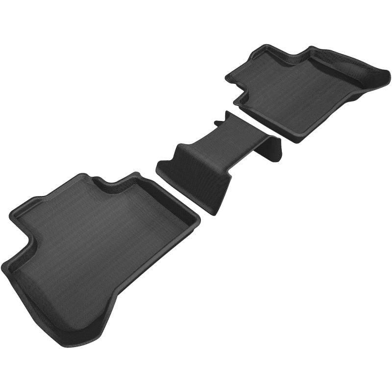 3D MAXpider 2018-2020 BMW X3 (G01)/X4 (G02) Kagu 2nd Row Floormats - Black - SMINKpower Performance Parts ACEL1BM09221509 3D MAXpider