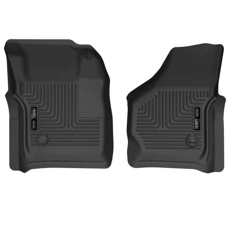 Husky Liners 99-07 Ford F-250 Super Duty Crew Cab X-act Contour Front Floor Liners (Black) - SMINKpower Performance Parts HSL51791 Husky Liners